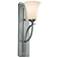 Barrington One Light Brushed Steel Wall Sconce