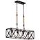Barron 29 1/4" Wide Bronze Kitchen Island Light Chandelier