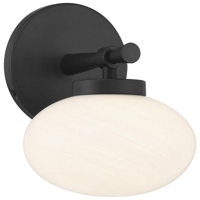Image 1 Barrow 1-Light Wall Sconce in Matte Black