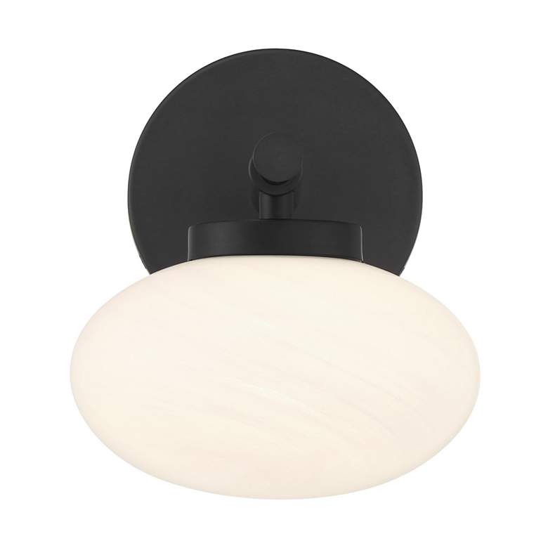 Image 3 Barrow 1-Light Wall Sconce in Matte Black more views