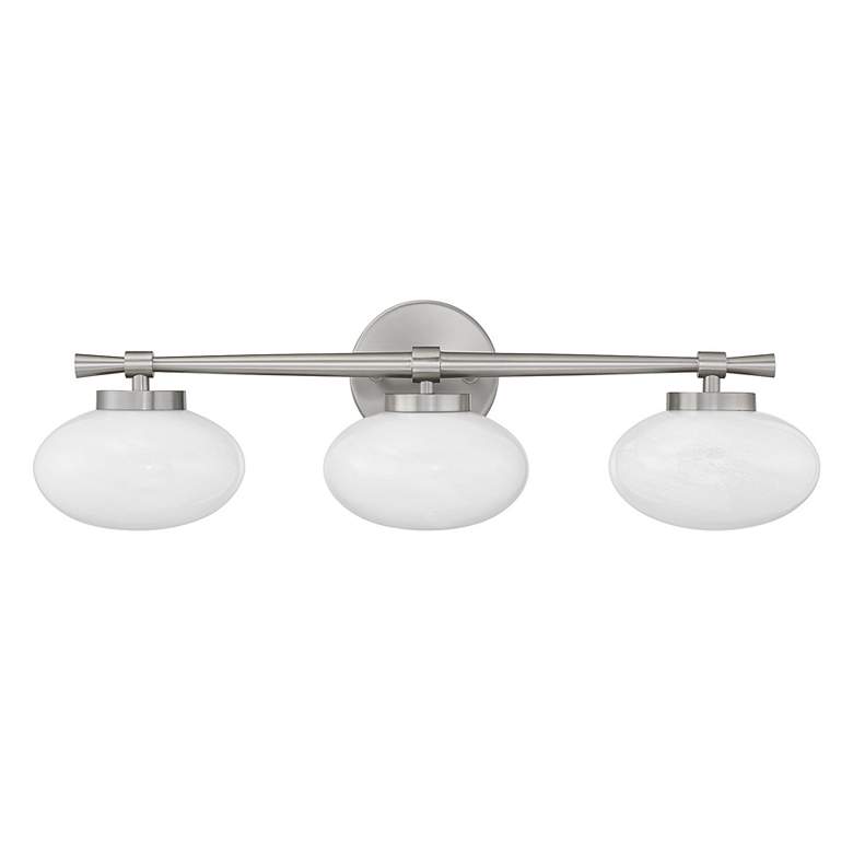 Image 2 Barrow 3-Light Bathroom Vanity Light in Satin Nickel more views