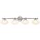 Barrow 4-Light Bathroom Vanity Light in Satin Nickel