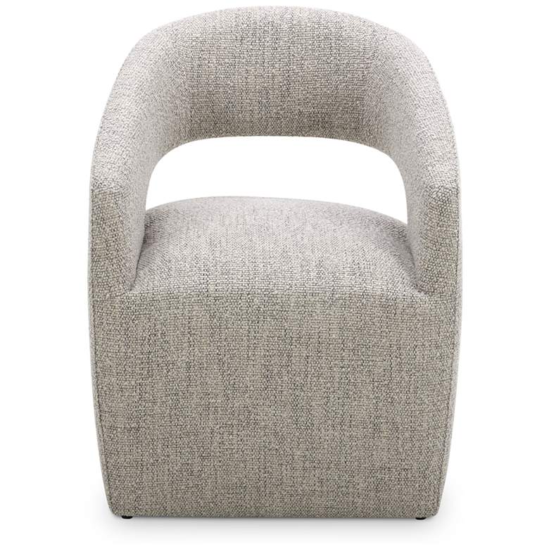 Image 1 Barrow Rolling Dining Chair Grey Storm