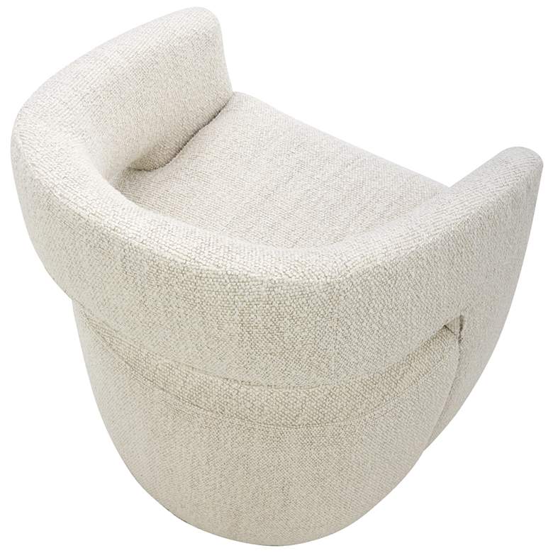 Image 5 Barrow Rolling Dining Chair White Mist more views
