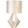 Barrymore 18 1/4"H Metal Shade Pearl Silver Wall Sconce