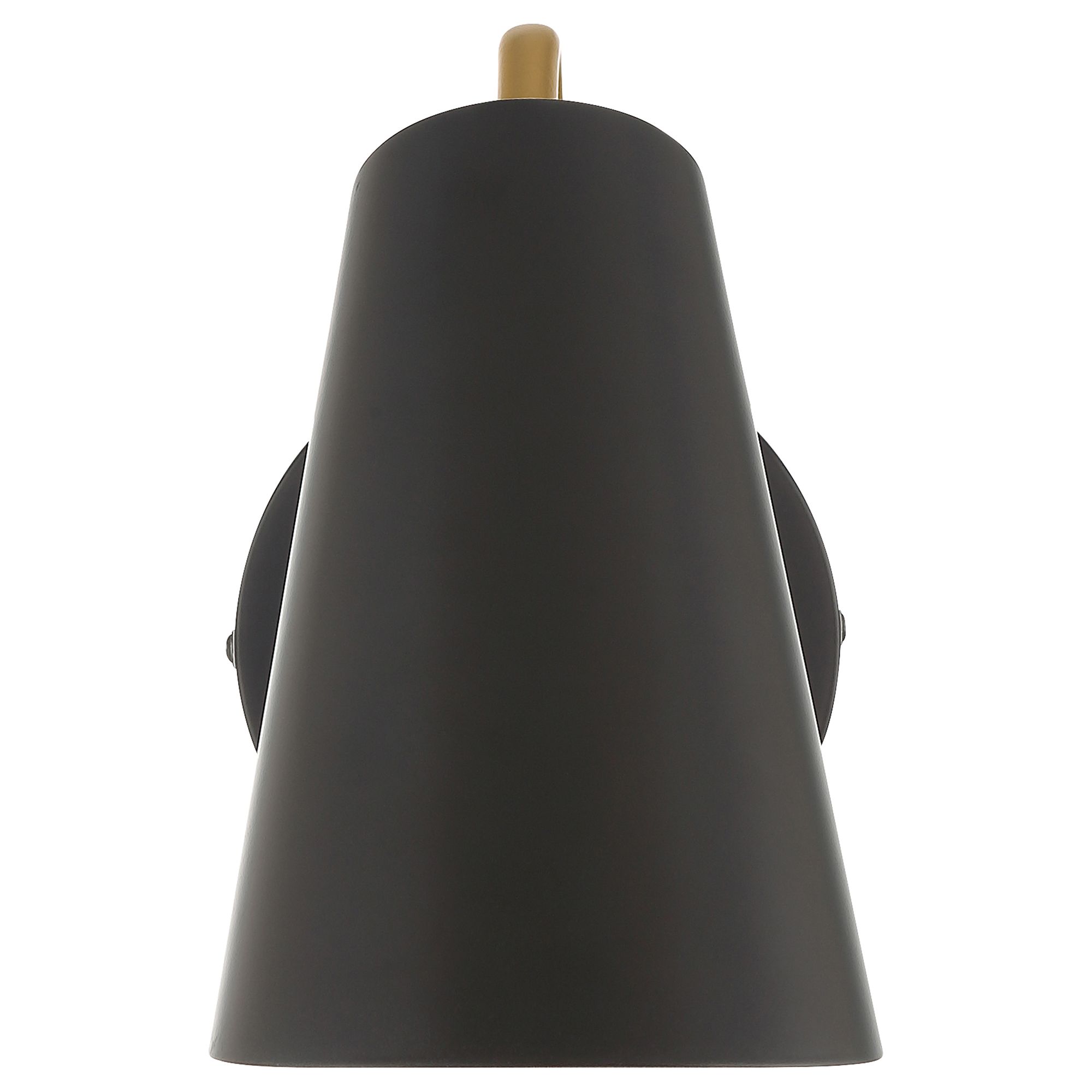 Image 2 Barsa Black and Brass Reading LED Wall Lamp more views