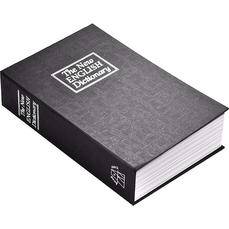 Image 1 Barska Hidden Dictionary Solid Steel Book Safe
