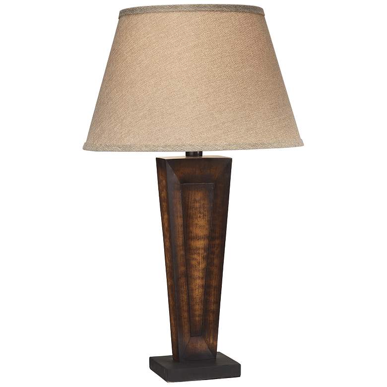 Image 1 Barstow 30 1/2" Handcrafted Hydrocal Concrete Rustic Table Lamp