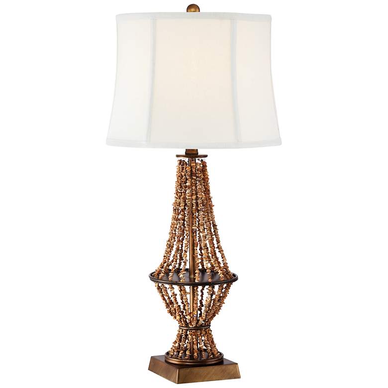 Image 1 Barth Natural Stone Table Lamp by Regency Hill
