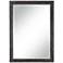 Bartlet Staggered Bronze 24" x 34" Framed Wall Mirror