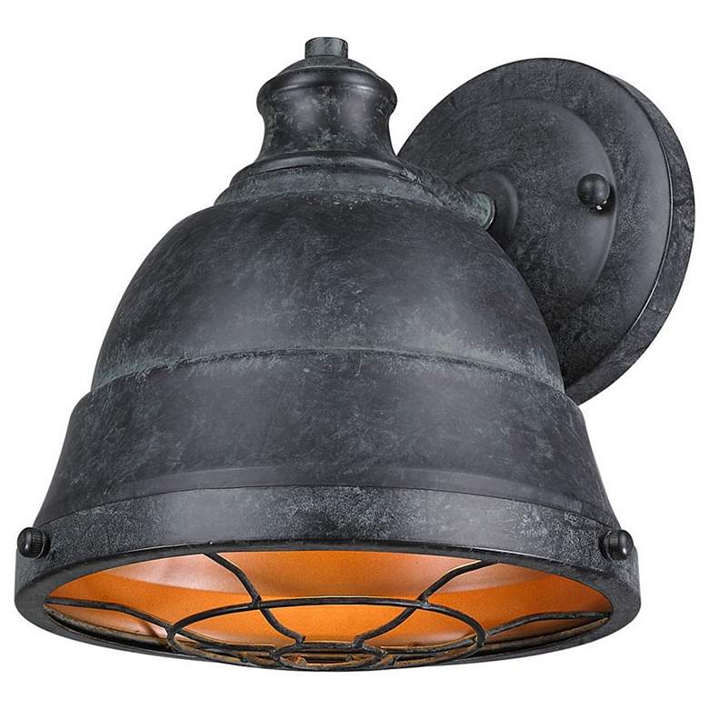 Image 4 Bartlett 10 1/4" High Black Patina Wall Sconce more views