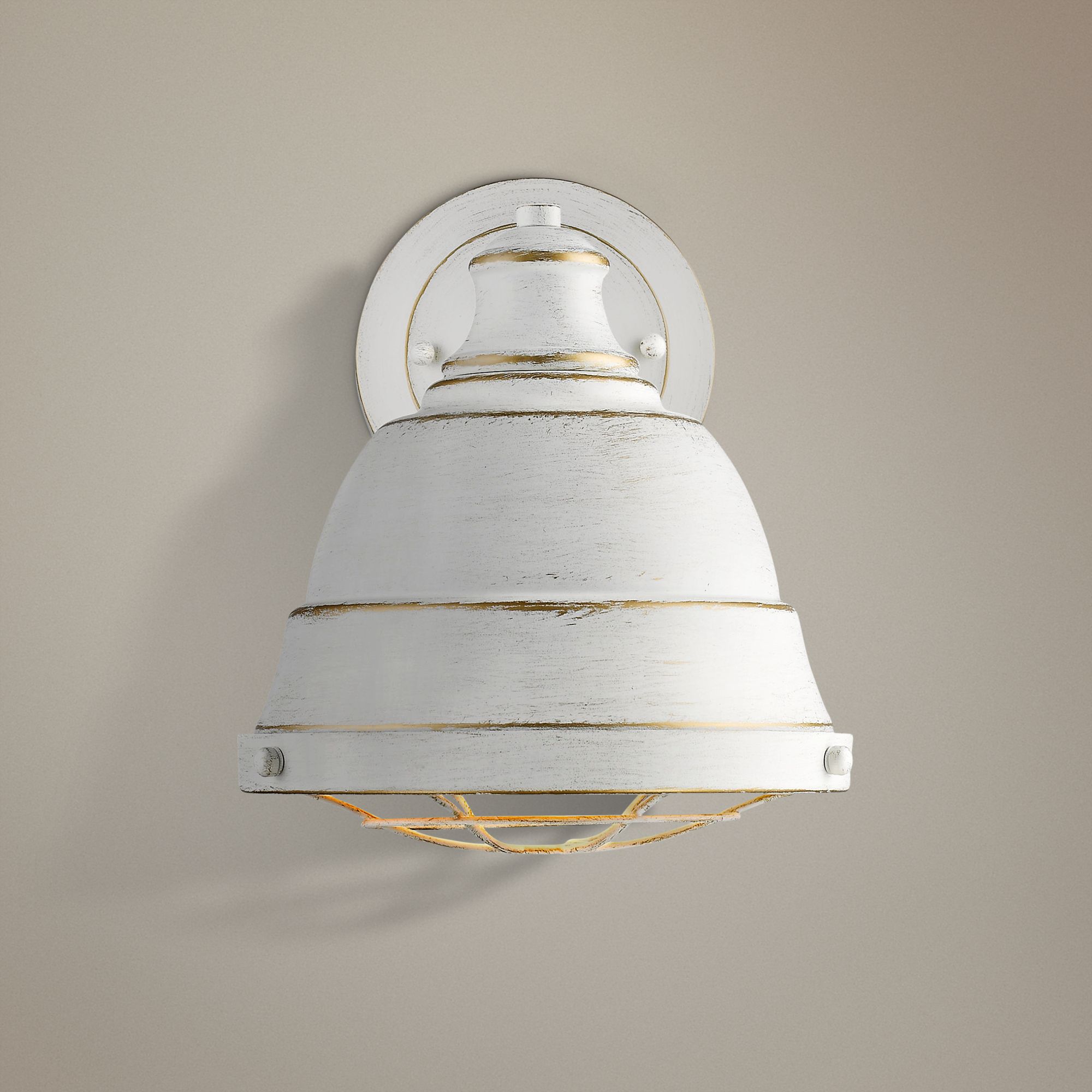 white farmhouse sconce