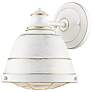 4_Bartlett 10 1/4" High Vintage French White Finish Wall Sconce more views