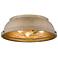 Bartlett 16 1/2" Wide Copper Patina Ceiling Light