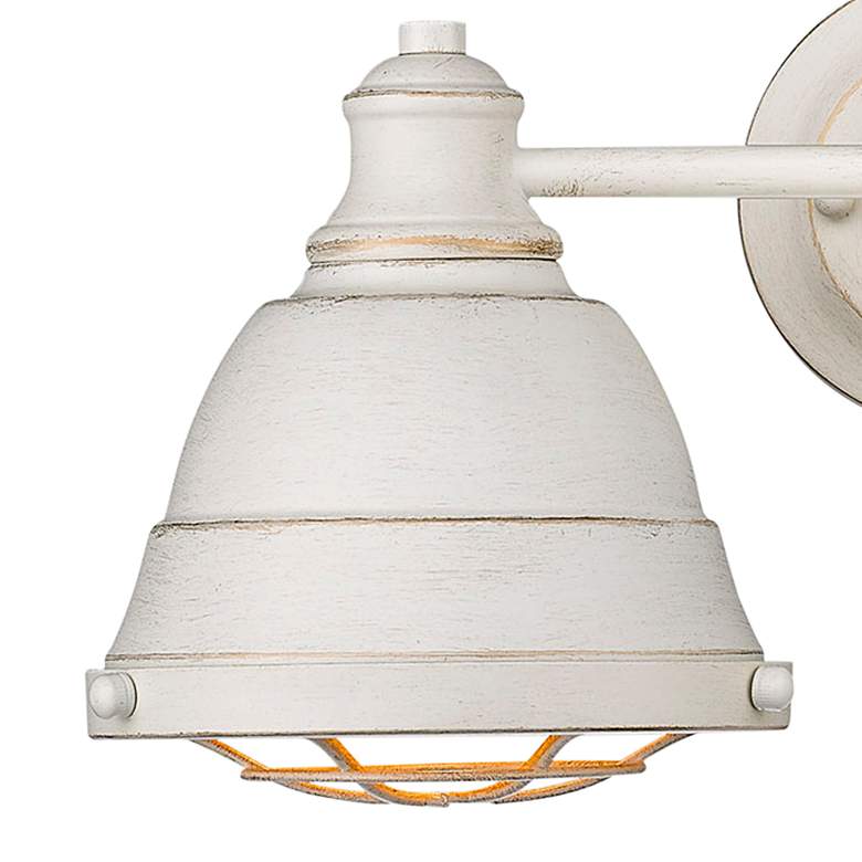 Image 2 Bartlett 16 1/2" Wide French White 2-Light Bath Light more views