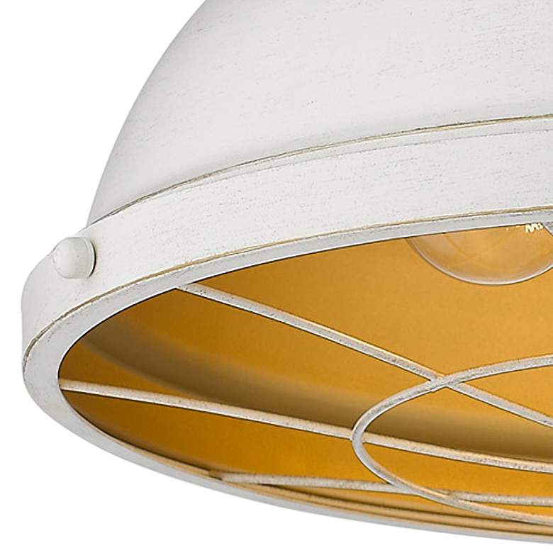 Image 3 Bartlett 16 1/2" Wide French White Ceiling Light more views