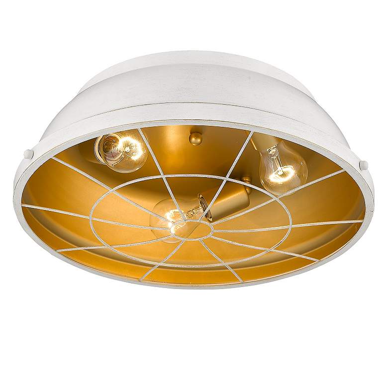 Image 3 Bartlett 16 1/2" Wide French White Ceiling Light more views