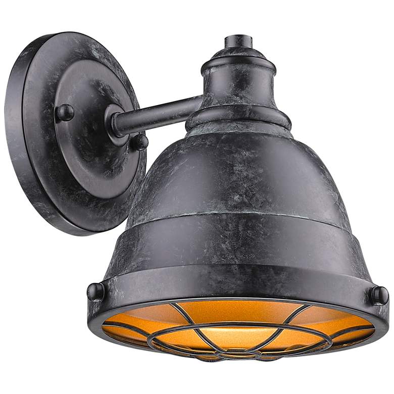 Image 4 Bartlett 8 1/4" High Black Patina Bath Light more views