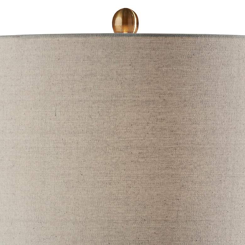 Image 2 Barton Antique Brass Adjustable Table Lamp more views