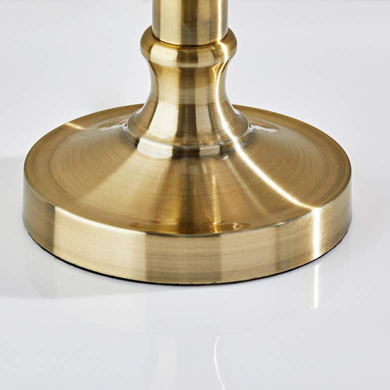 Image 4 Barton Antique Brass Adjustable Table Lamp more views