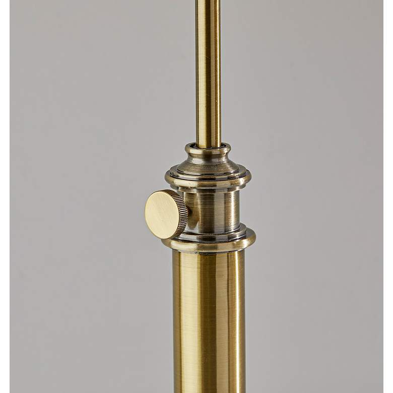 Image 5 Barton Antique Brass Adjustable Table Lamp more views