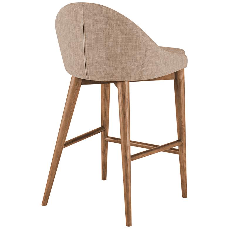 Image 7 Baruch 26 1/2" Tan Fabric Counter Stool more views