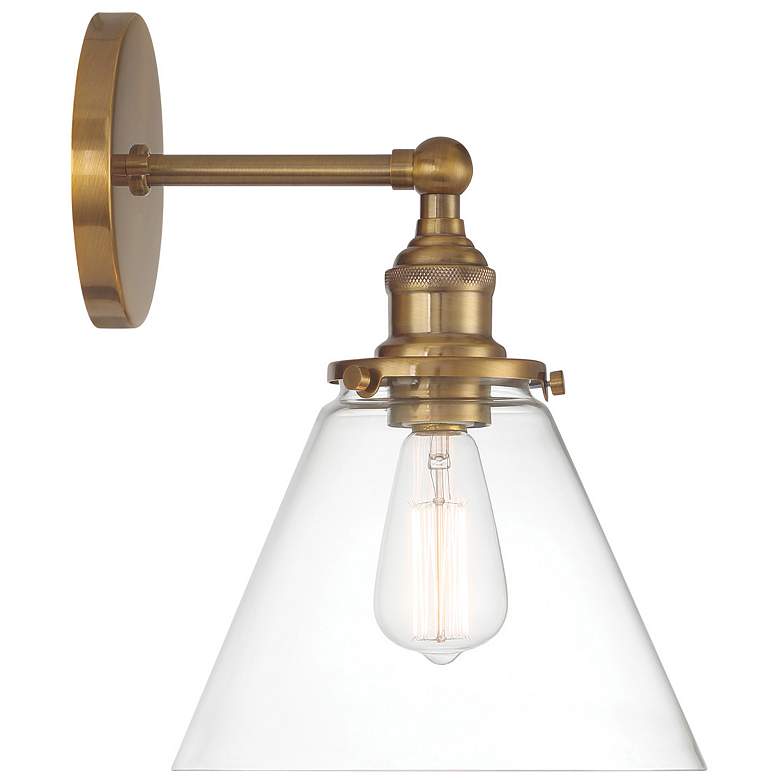 Image 4 Barwell 14 1/4" High Oxidized Aged Brass Wall Sconce more views