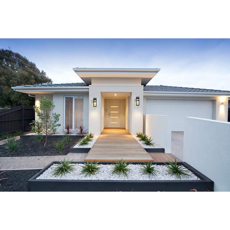 Image 3 Barwick 18 1/4" High Black LED Outdoor Wall Light more views