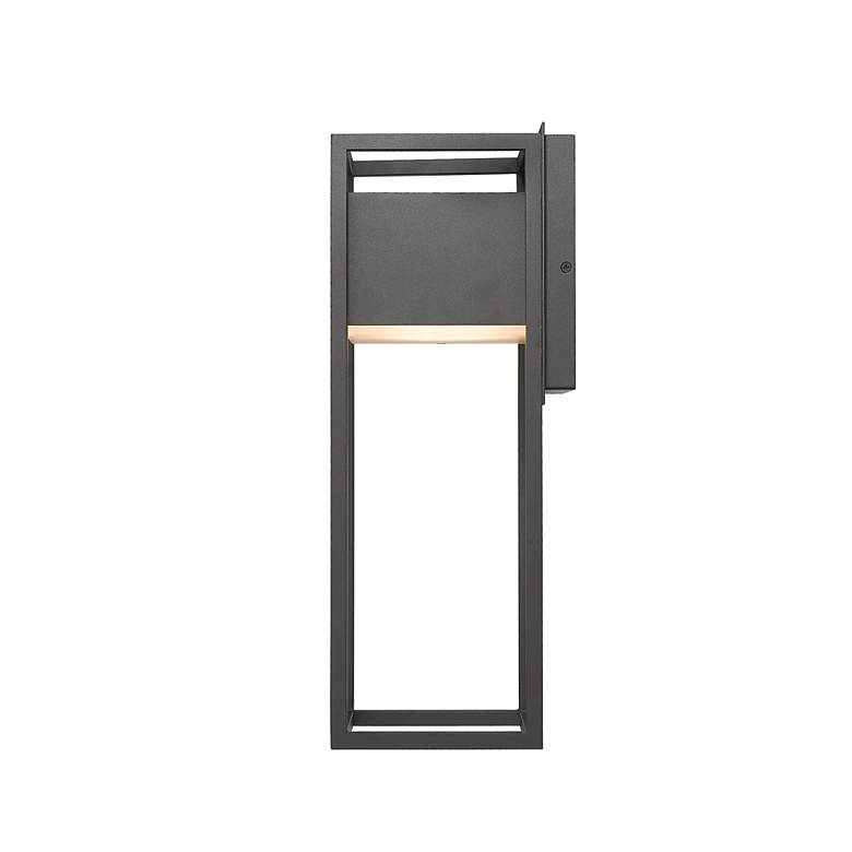 Image 5 Barwick 18 1/4" High Black LED Outdoor Wall Light more views