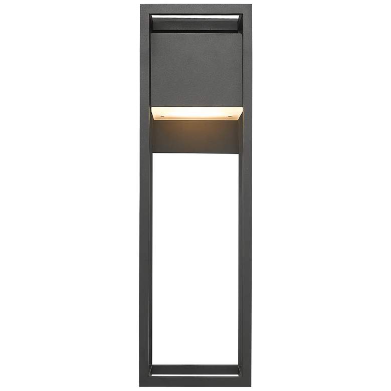 Image 5 Barwick 24 1/2" High Black Metal LED Outdoor Wall Light more views