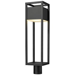 Barwick 27" High Black LED Outdoor Post Light