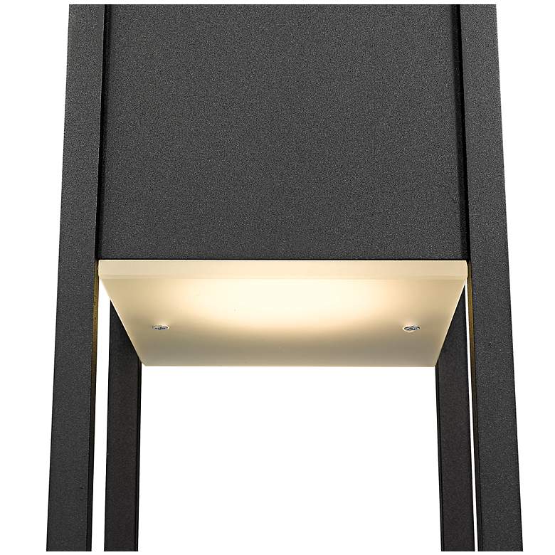 Image 3 Barwick 27" High Black LED Outdoor Post Light more views