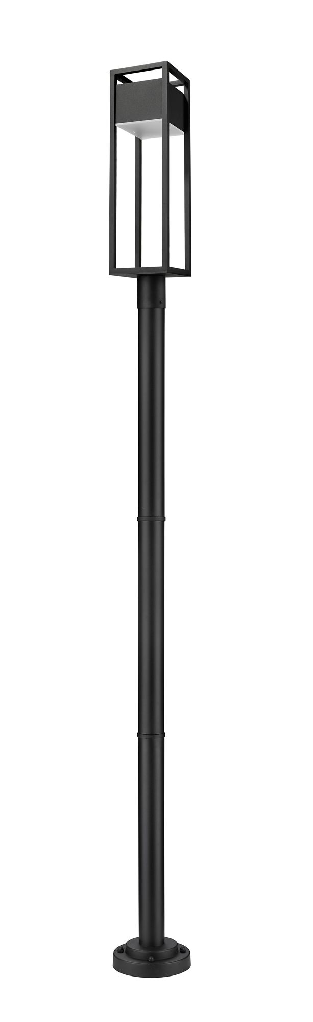 Image 6 Barwick by Z-Lite Black 100.75 inch LED 1 Light Post Mounted Fixture more views