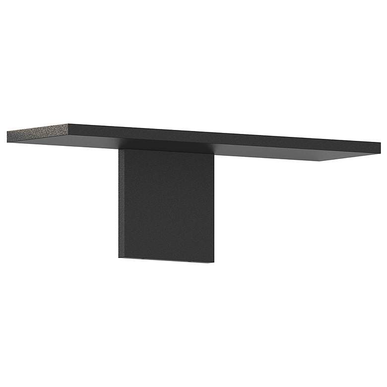Image 1 Base 5 " High Textured Black Wall Sconce