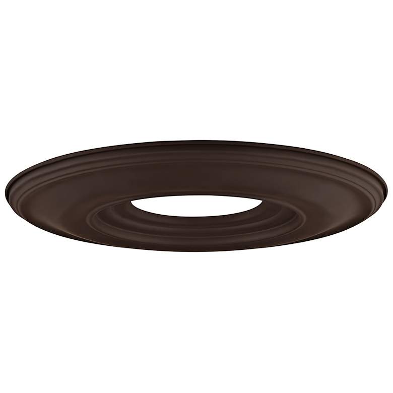 Image 4 Basic 12-in x 12-in Bronze Polyurethane Ceiling Medallion more views