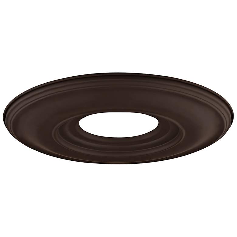Image 5 Basic 12-in x 12-in Bronze Polyurethane Ceiling Medallion more views