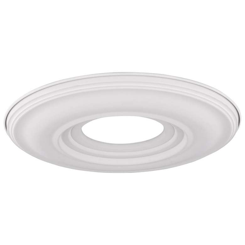 Image 4 Basic 12-in x 12-in White Polyurethane Ceiling Medallion more views