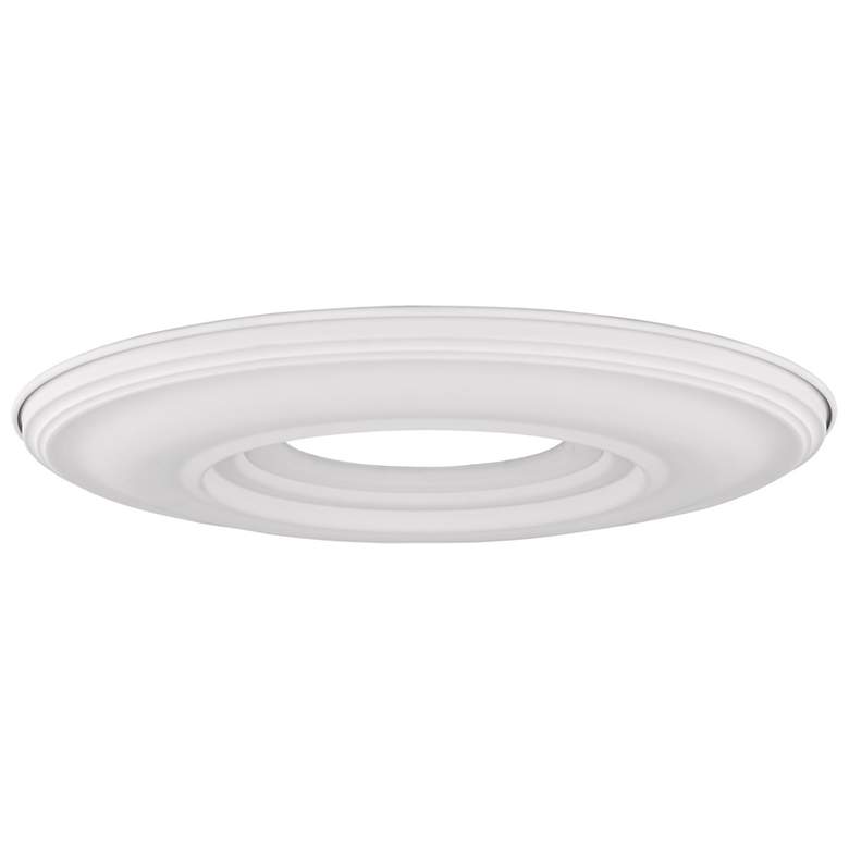 Image 6 Basic 12-in x 12-in White Polyurethane Ceiling Medallion more views