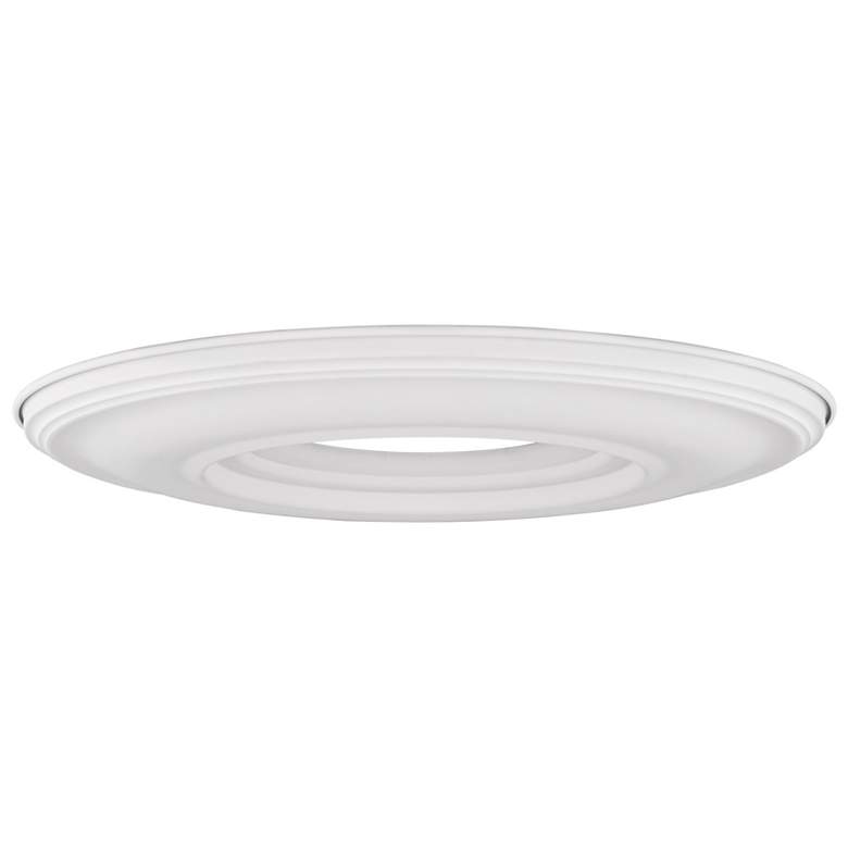 Image 7 Basic 12-in x 12-in White Polyurethane Ceiling Medallion more views