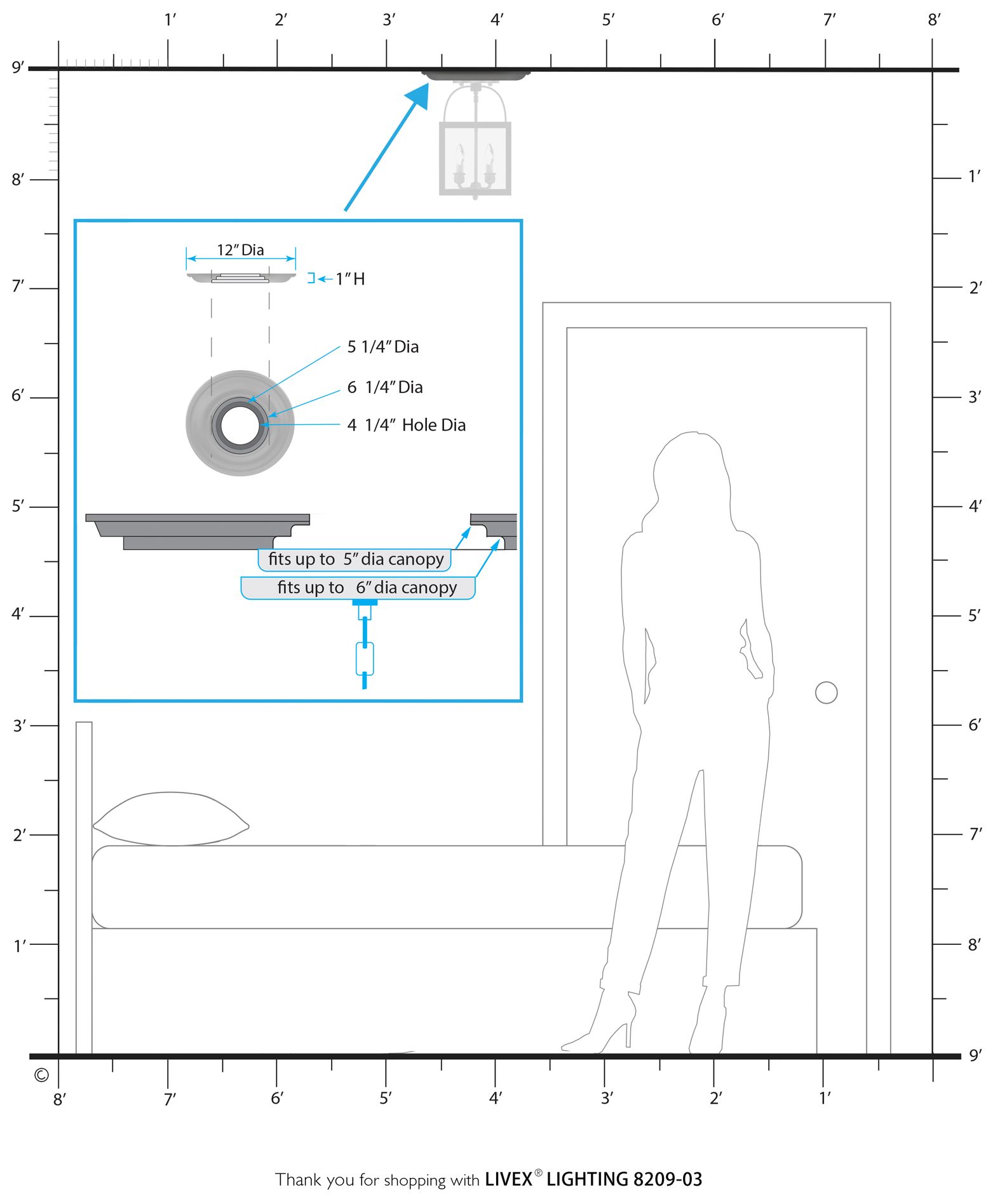 Basic 12-in x 12-in White Polyurethane Ceiling Medallion