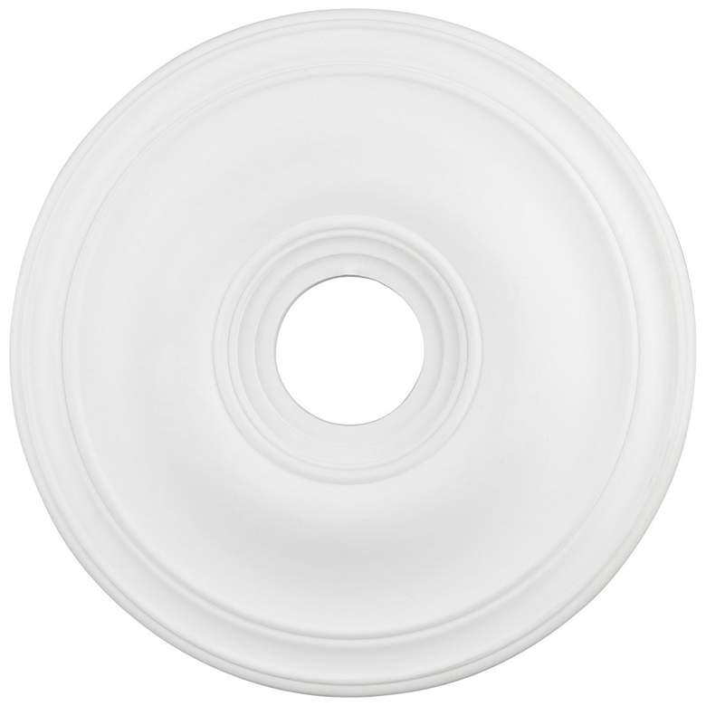 Image 1 Basic 20-in x 20-in White Polyurethane Ceiling Medallion