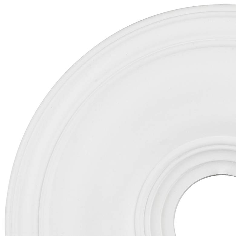 Image 3 Basic 20-in x 20-in White Polyurethane Ceiling Medallion more views