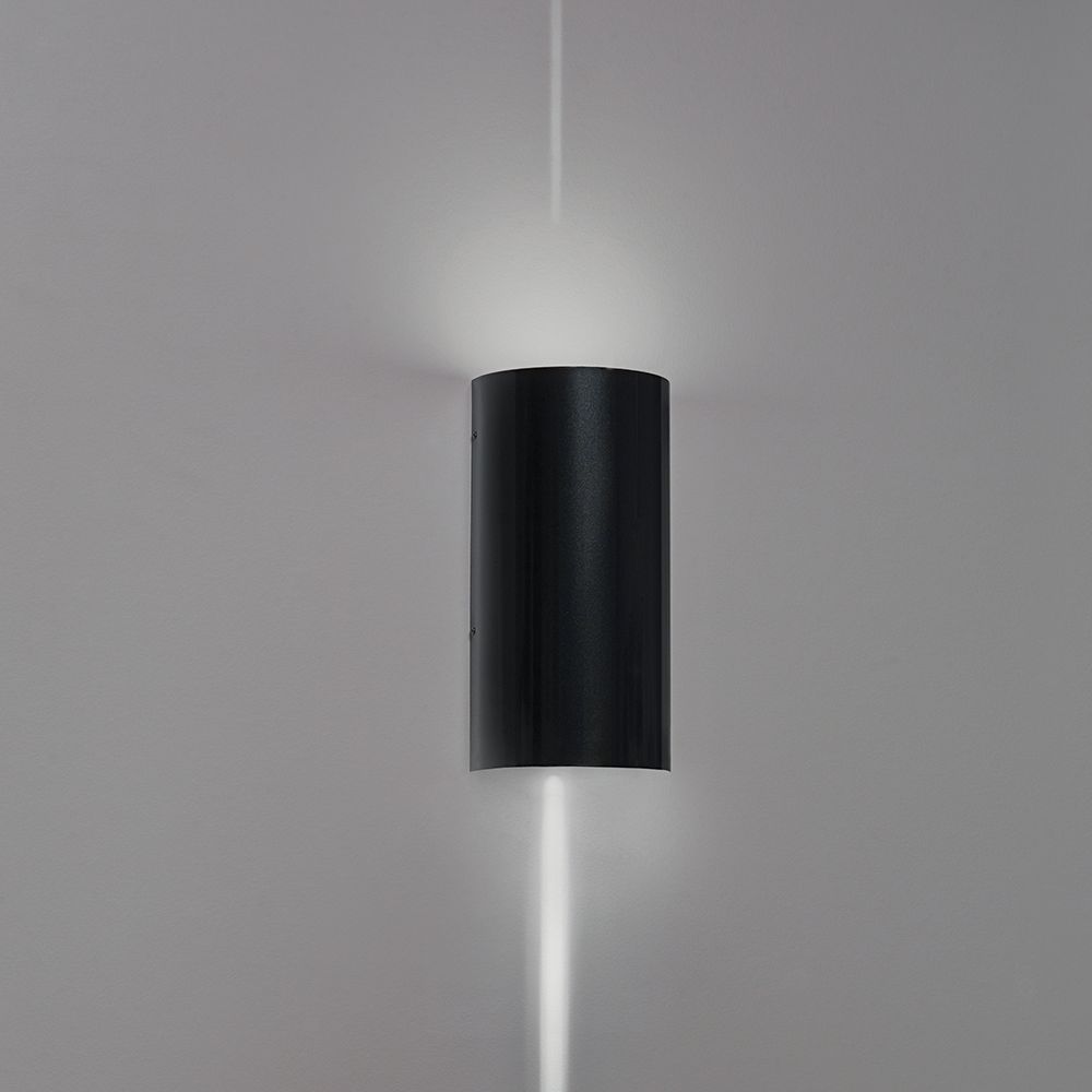 Image 2 Basics 11.75" High Black Pearl Interior Sconce 0-10V LED more views