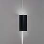 Basics 11 3/4" High Black Pearl Exterior Sconce LED