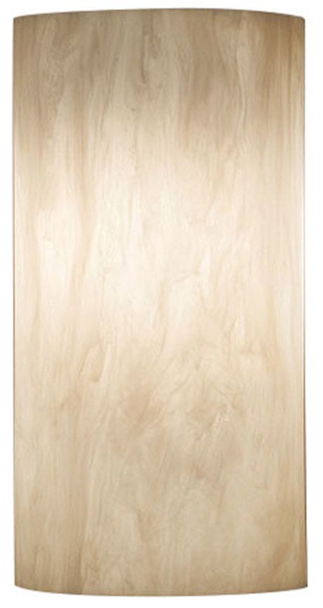Basics 14" High Faux Alabaster Exterior Sconce Triac LED