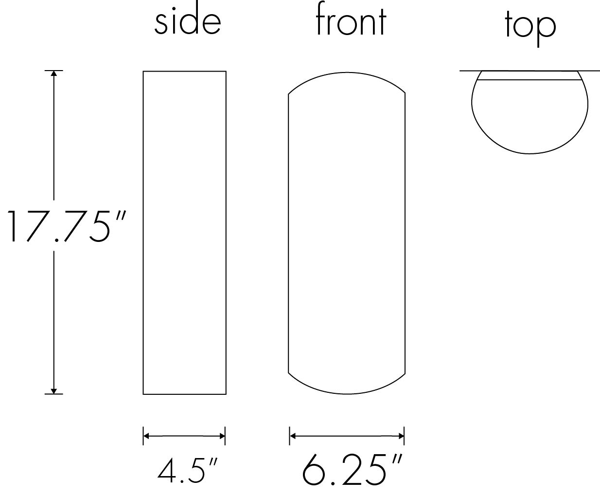 Image 3 Basics 17.75" High Cast Bronze Exterior Sconce more views