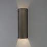 Basics 17 3/4" High Cast Bronze Exterior Sconce LED