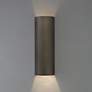 2_Basics 17 3/4" High Cast Bronze Wall Sconce more views