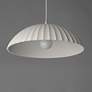 5_Basilica 1-Light LED Pendant Chaulk White more views