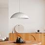 7_Basilica 1-Light LED Pendant Chaulk White more views
